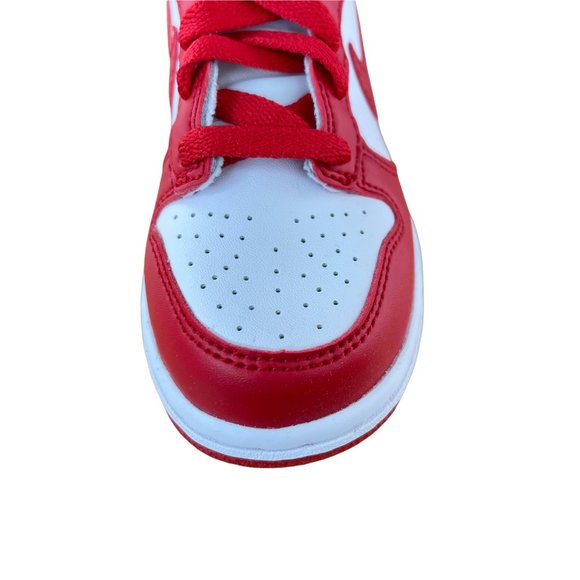 Nike Dunk High (PS) Little Kids Size 11c & 12c White University Red Brand New! - Picture 7 of 9